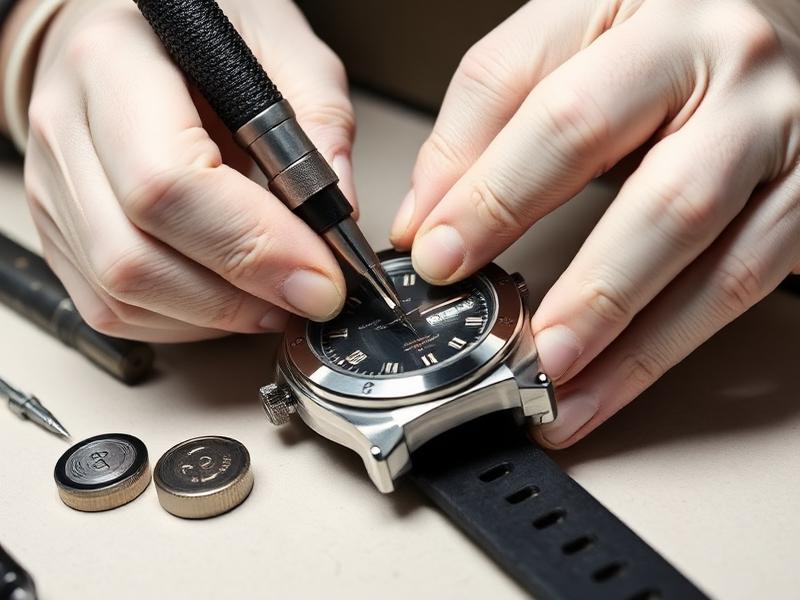 Professional watch battery replacement service at LV Watch Repair Las Vegas